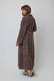 THE SUEDE TRENCH