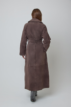 THE SUEDE TRENCH