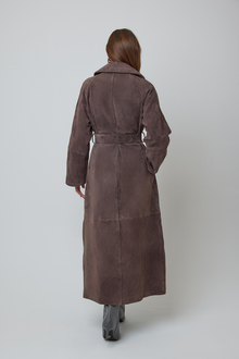 THE SUEDE TRENCH