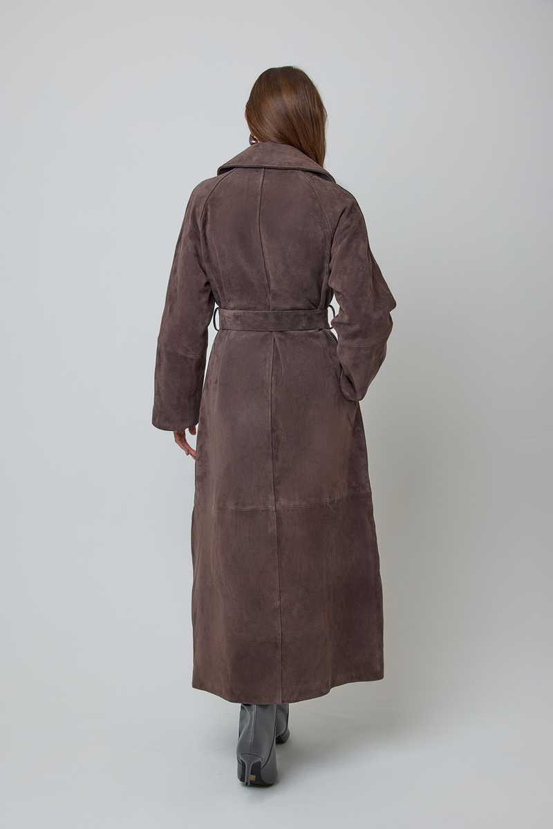 THE SUEDE TRENCH