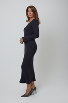 THE MIDNIGHT WOOL DRESS