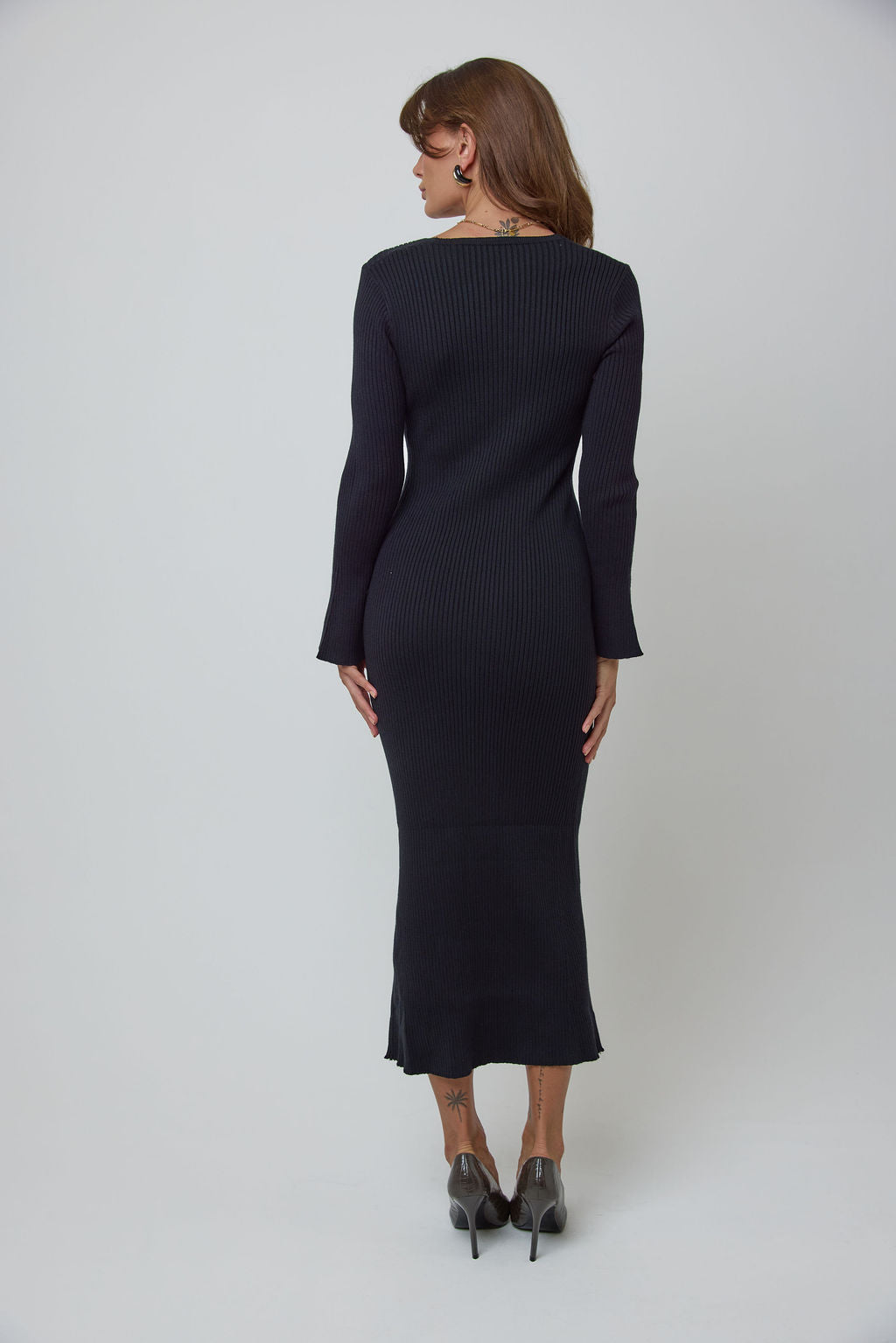 THE MIDNIGHT WOOL DRESS