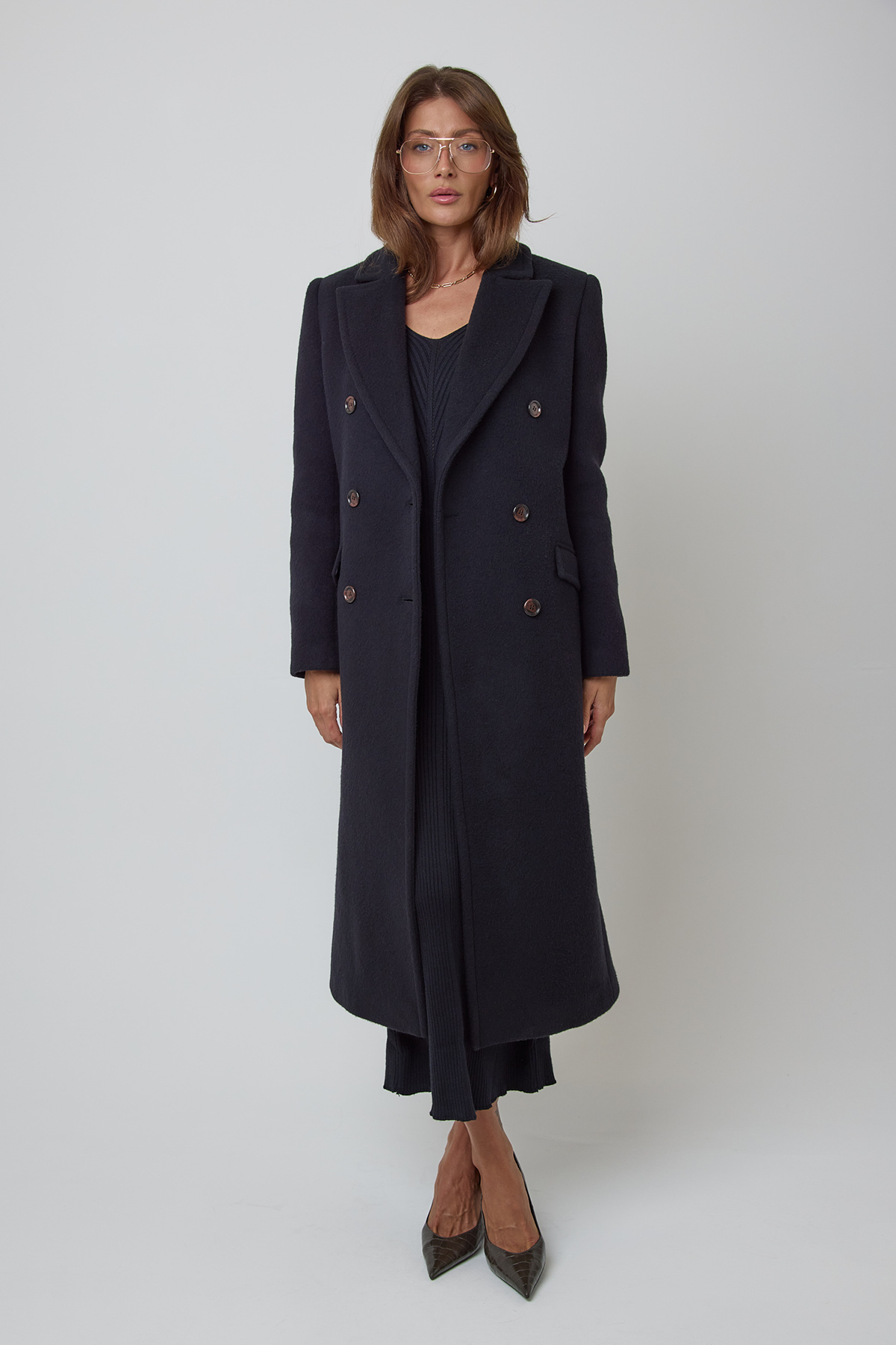 THE MIDNIGHT WOOL DRESS