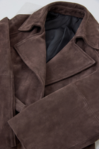 THE SUEDE TRENCH