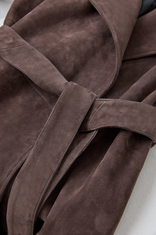 THE SUEDE TRENCH